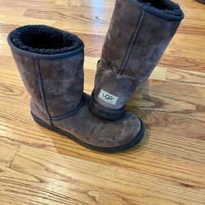 UGG Chocolate Shearling Boots